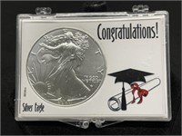 2024 Silver Eagle In Graduation Case