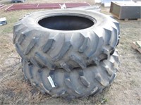 (2) Goodyear 18.4 x 34 Bias Ply Tires #
