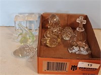 GLASS PAPER WEIGHTS & OTHER