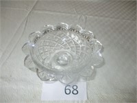 Pressed Glass Candy Compote