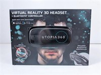 NEW Utopia 360 Virtual Reality VR 3D Headset
