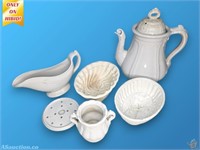 Ironstone Food Molds + Additional Pieces