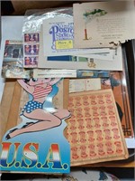 Misc. Vtg. Paper Goods Lot to Include Betty B