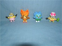 Group of collectible toys