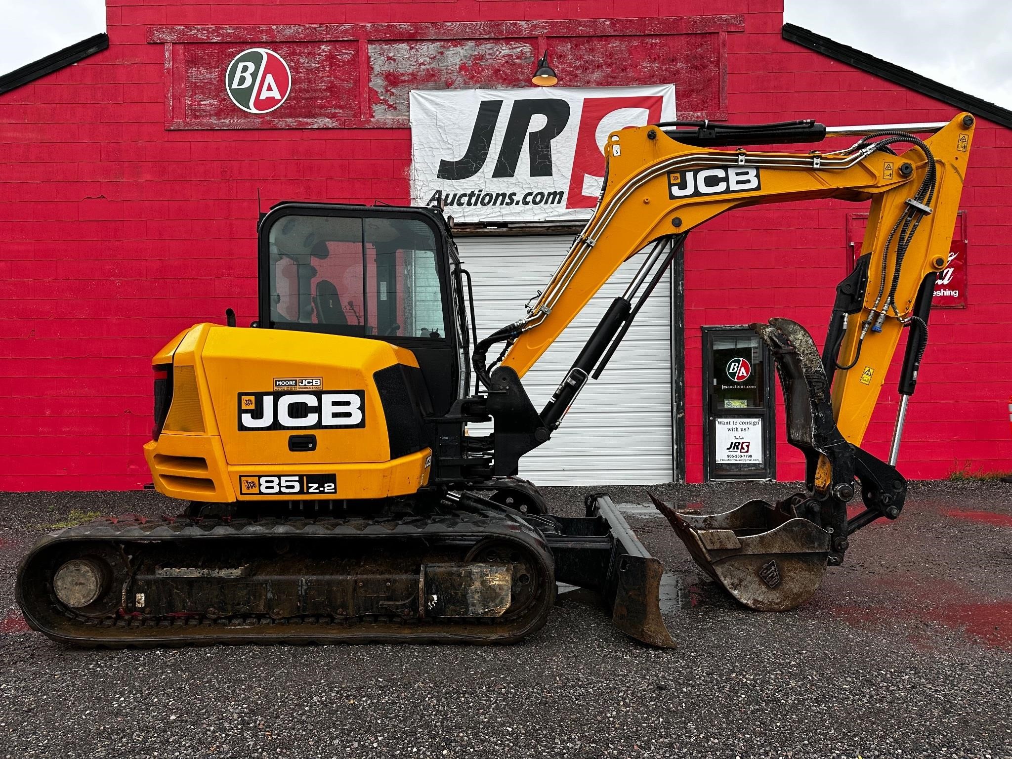 2022 JCB 85Z-2 Five Ton Excavator w/Thumb