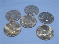 Eight 2020's Kennedy Half Dollars