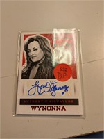 Wynonna Autograph Card