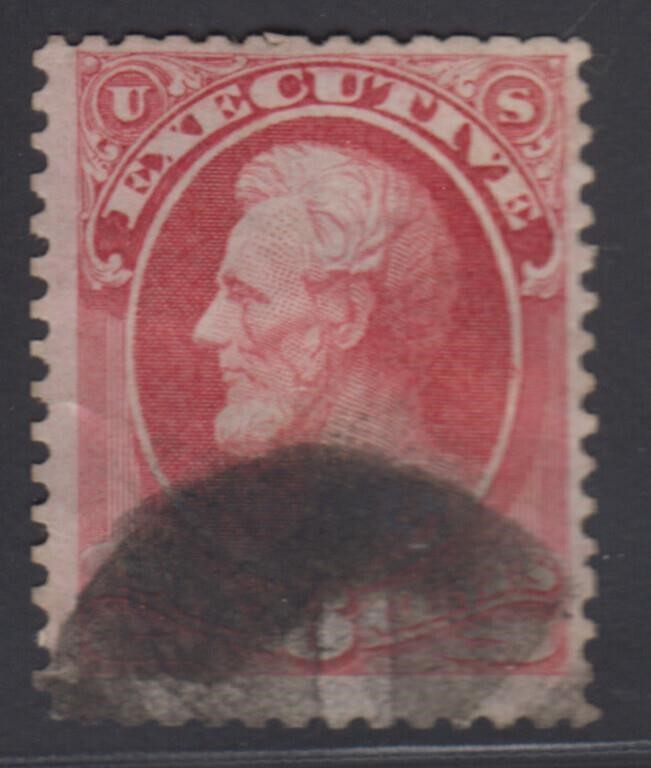 US Stamps #O13 Executive Branch Official 6 Cent is