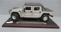 Maisto Soft Top Hummer Model Car on Base.