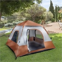 Camping Tent 4 Person Pop Up Tent Waterproof