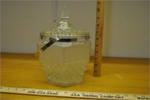 Anchor Hocking vintage glass ice container
