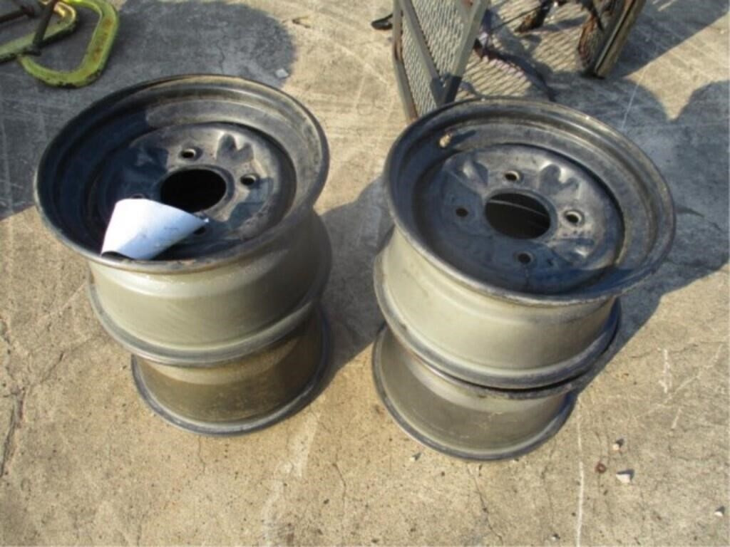 4 12x6.5 ATV rims