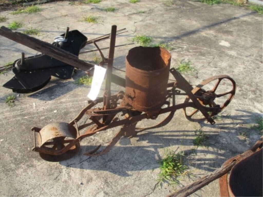 Horse drawn planter and sled