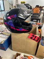 Lazer snowmobiling helmet