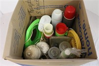 Vases, Cups, Misc - Box Lot