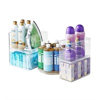 5-Piece Clear Laundry Organizing System