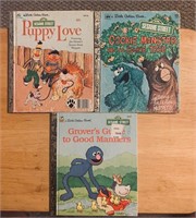 3 Vintage Little Golden Books