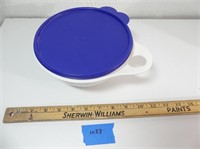 Tupperware Bowl with blue lid