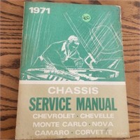 1971 Chasis Overhaul Manuel Cheverolt