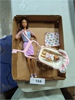 Barbie & Stroller