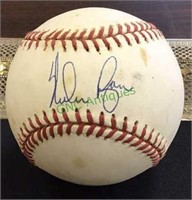 Signed baseball, official American league