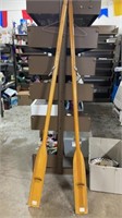 2 Feather Brand USA Wooden Paddles 77"