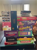 Large Lot of Board Games