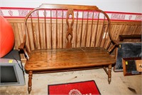 Wood Windsor Bench