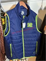 New With Tags Seattle Seahawks Vest Size XL (back