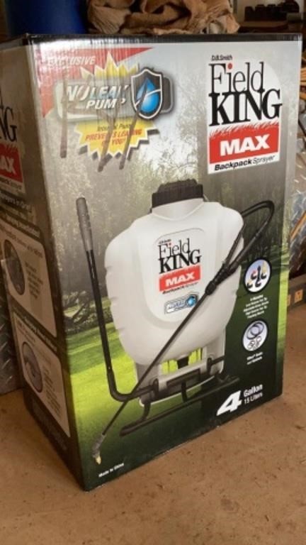 Backpack Sprayer-4 Gal-Field King Max NEW
