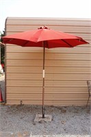 Patio umbrella & granite stand