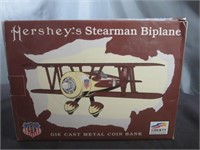 SEALED Box : Spec Cast Diecast Hershey's Stearman