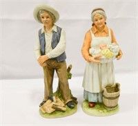 Figurines - Man & Woman; #8829