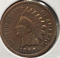 1890 Indian Head Cents
