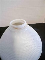 vintage Corning milk glass Lamp Shade