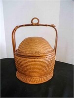 vintage Chinese woven Wedding Basket