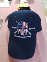 Liberty or death ball cap