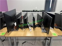 (7) Assorted Computer Monitors in Group