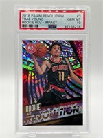 Trae Young Rookie Graded Basketball Card