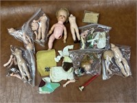 Vintage/Antique Doll Parts and Accessories