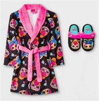 NEW S Girls' L.O.L. Surprise! Robe with Slippers