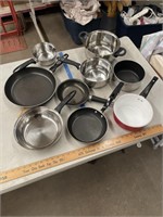 Assorted pans