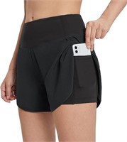 (M) Women's Running Workout Gym Shorts