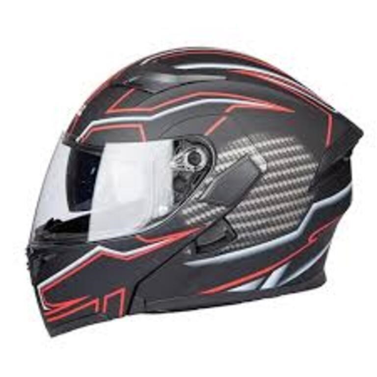 Full Face Motorcycle Helmet Dual Visor Sun Shield