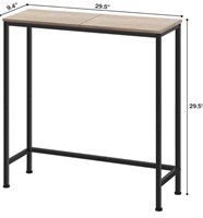 INDUSTRIAL ENTRYWAY TABLE WITH ADJUSTABLE FEET