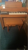 PIANO ORGAN WITH BENCH