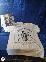 Autographed Bubba Caldron Elvis t-shirt