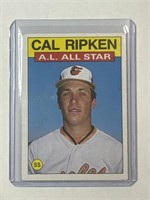 1986 Topps All Star #715 Cal Ripken Jr.!