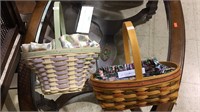 2 Longaberger baskets, 2004 Easter basket and