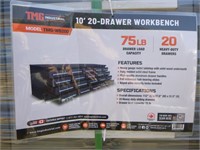TMG 10' 20 Drawer Workbench (QTY 1)